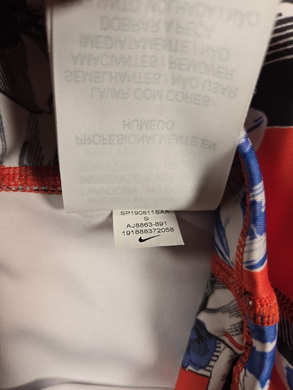 Nike Hyper Femme Floral Cropped Windrunner Jacket & Leggings Track Matching Set - Picture 8 of 15
